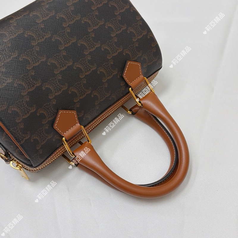 莉亞精品♡ CELINE 波士頓 二手-9