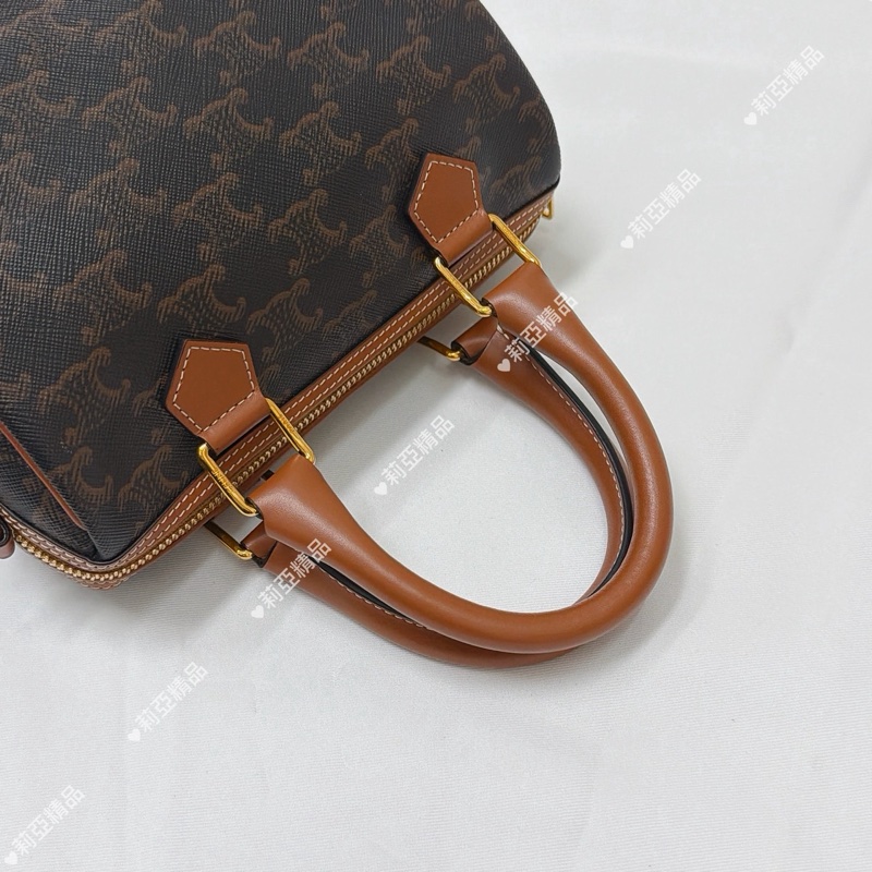 莉亞精品♡ CELINE 波士頓 二手-13