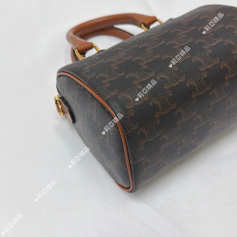 莉亞精品♡ CELINE 波士頓 二手-14