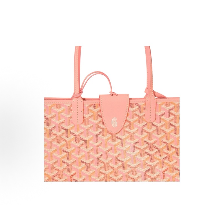 Goyard 限定櫻花粉saint louis pm中號tote托特包 尺寸約長34cm 寬15cm 高28cm-4