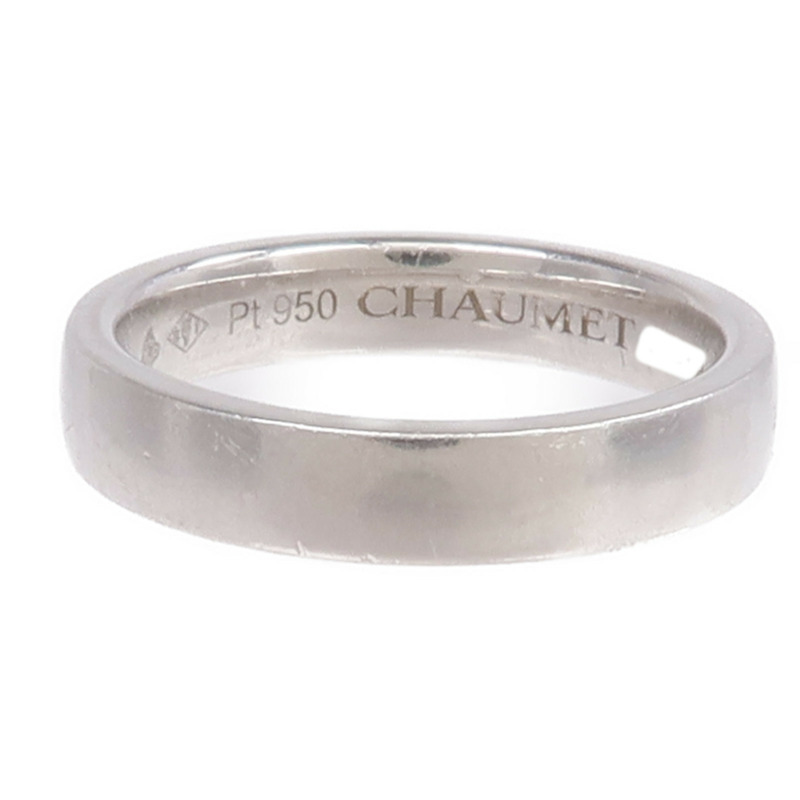 Chaumet PT950鉑金Rubans Wedding Band鑽石戒指-1