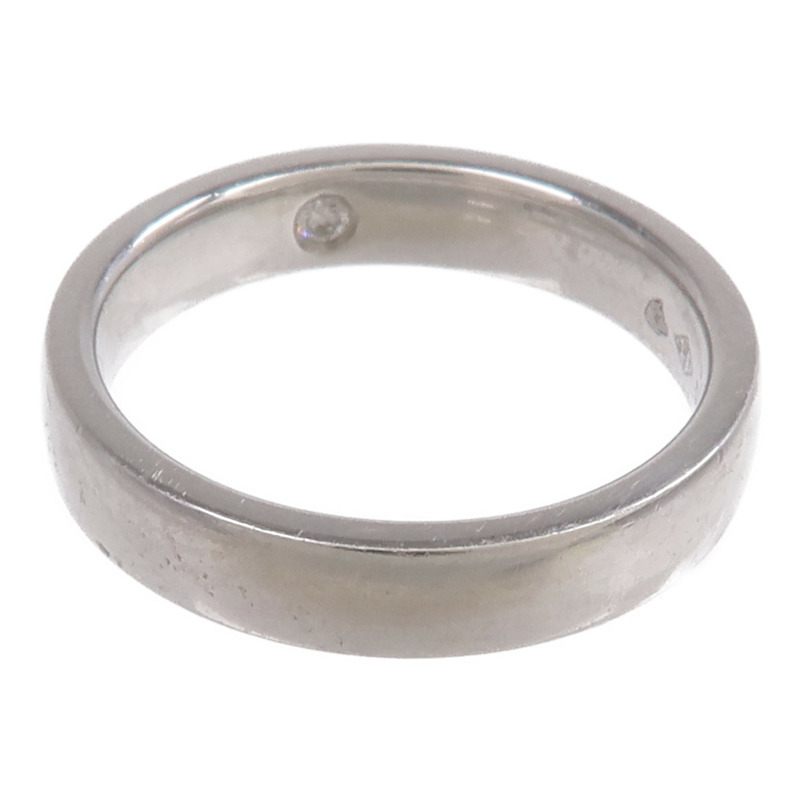 Chaumet PT950鉑金Rubans Wedding Band鑽石戒指-6