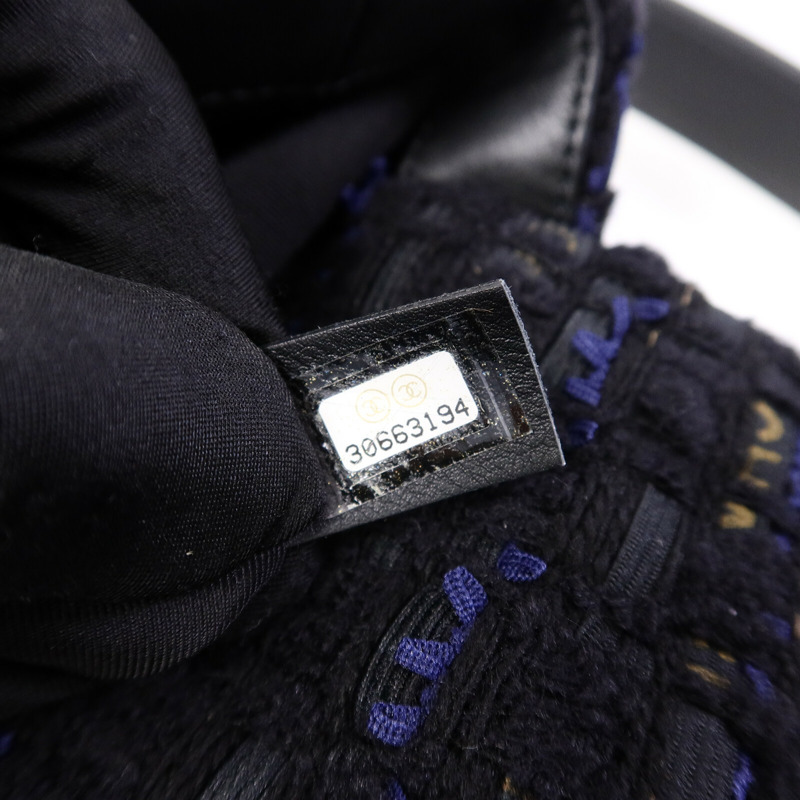 CHANEL Tweed Chanel 19手挽肩背兩用袋-7