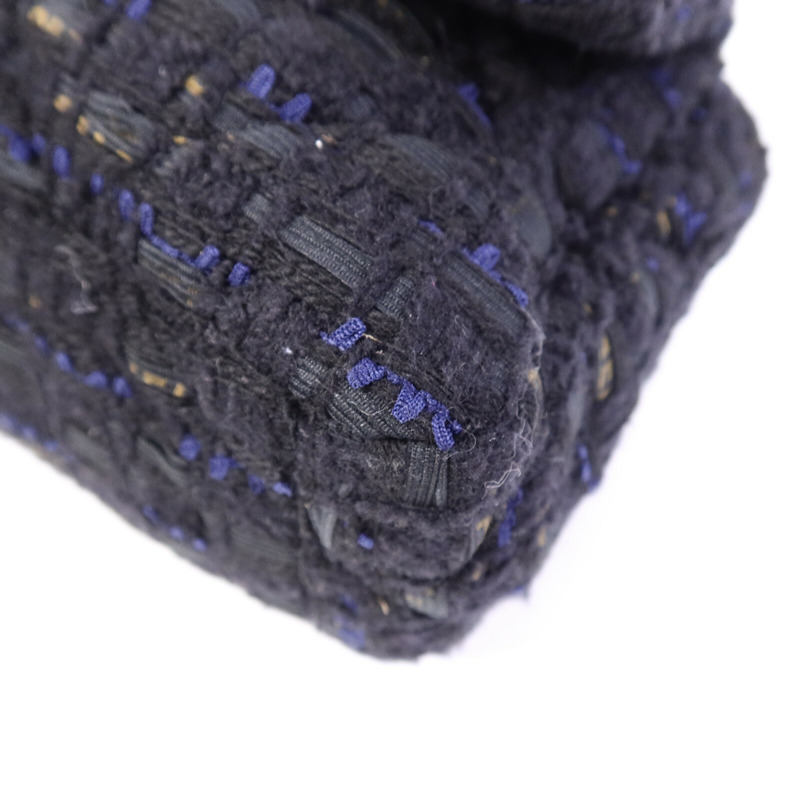CHANEL Tweed Chanel 19手挽肩背兩用袋-10