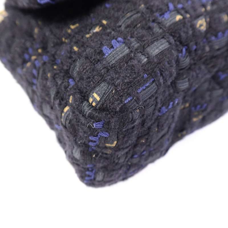 CHANEL Tweed Chanel 19手挽肩背兩用袋-11