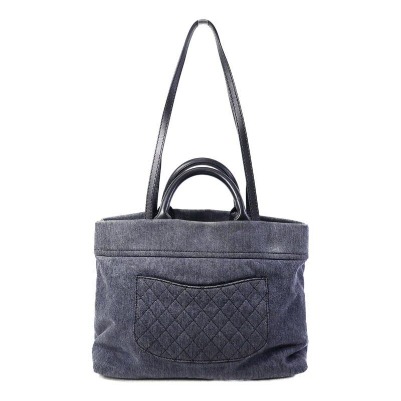 CHANEL 牛仔布2 Way Tote Bag手挽肩背兩用袋-1