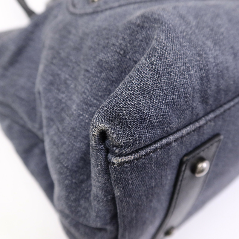 CHANEL 牛仔布2 Way Tote Bag手挽肩背兩用袋-10