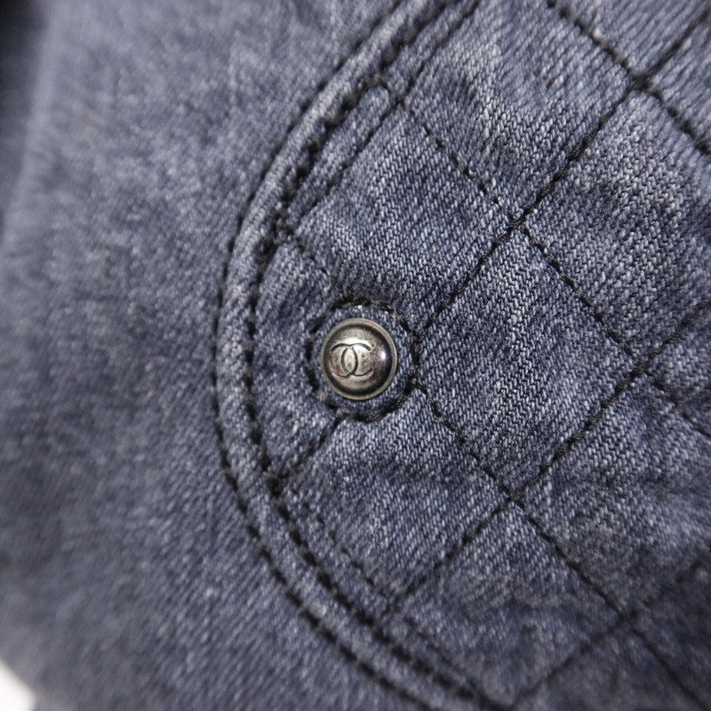CHANEL 牛仔布2 Way Tote Bag手挽肩背兩用袋-13