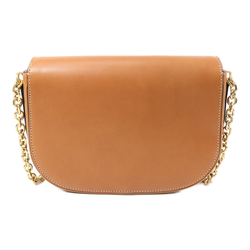 CELINE 牛皮皮革Miedium Chain Maillon Triomphe鏈帶肩背袋-1