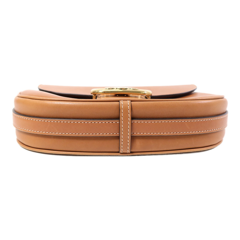 CELINE 牛皮皮革Miedium Chain Maillon Triomphe鏈帶肩背袋-3