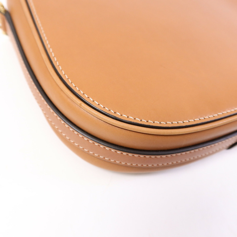 CELINE 牛皮皮革Miedium Chain Maillon Triomphe鏈帶肩背袋-13