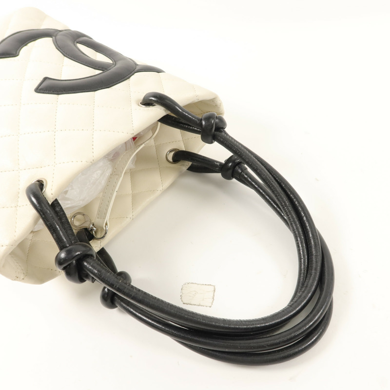 CHANEL 牛皮皮革Cambon Tote手挽袋-7