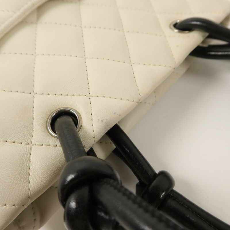 CHANEL 牛皮皮革Cambon Tote手挽袋-15