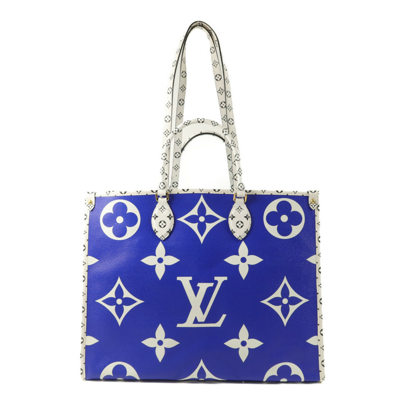 LOUIS VUITTON Monogram Giant/PVC On The Go GM手挽肩背兩用袋-1