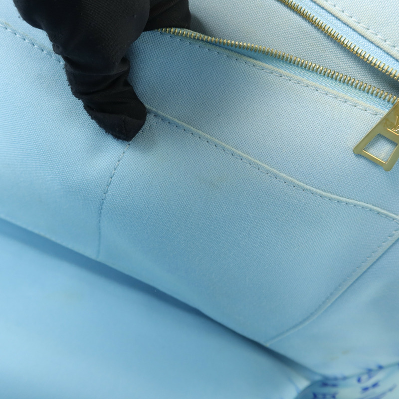 LOUIS VUITTON Monogram Giant/PVC On The Go GM手挽肩背兩用袋-15