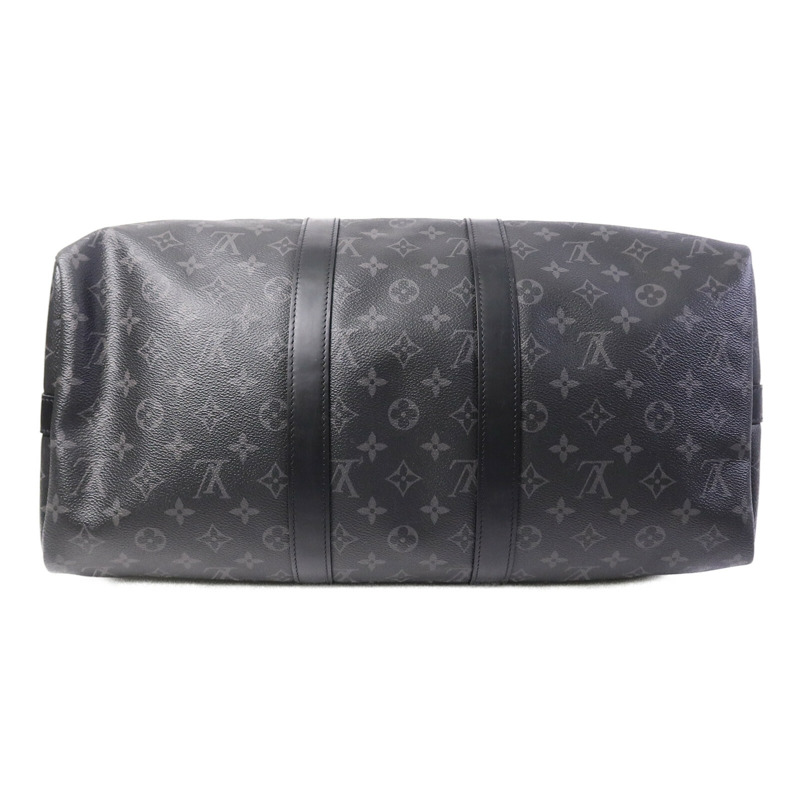 LOUIS VUITTON Monogram Eclipse Keepall 45 Bandoulie手挽肩背兩用袋-3