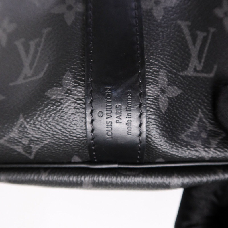 LOUIS VUITTON Monogram Eclipse Keepall 45 Bandoulie手挽肩背兩用袋-5