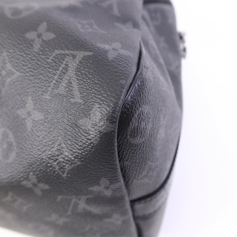 LOUIS VUITTON Monogram Eclipse Keepall 45 Bandoulie手挽肩背兩用袋-9