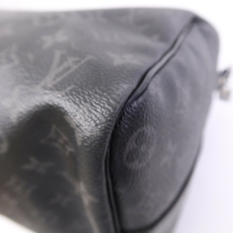 LOUIS VUITTON Monogram Eclipse Keepall 45 Bandoulie手挽肩背兩用袋-11