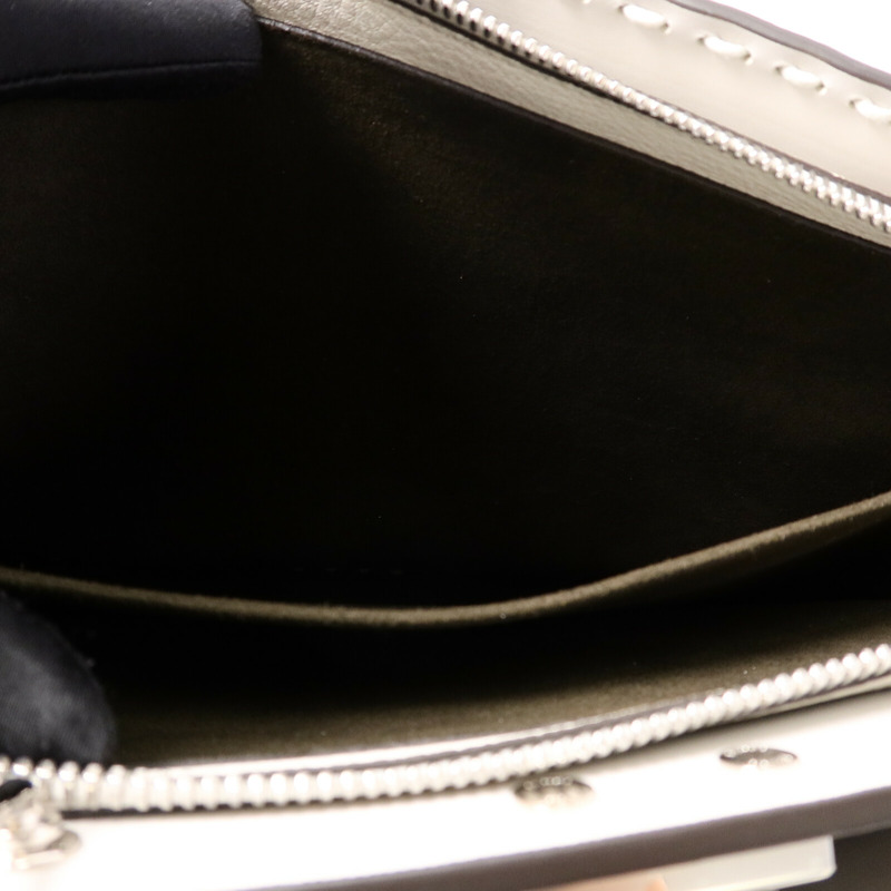 FENDI 牛皮皮革Medium Peekaboo手挽肩背兩用袋-4