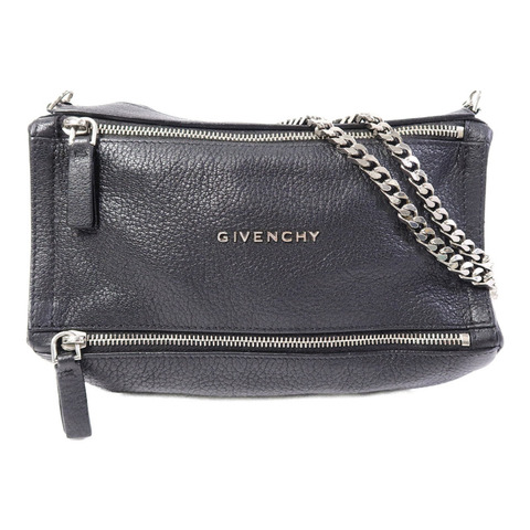 GIVENCHY 牛皮皮革Pandora Mini鏈帶肩背袋