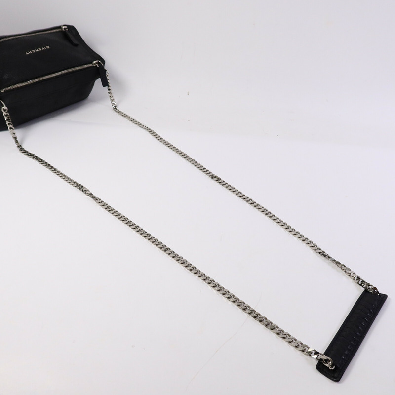 GIVENCHY 牛皮皮革Pandora Mini鏈帶肩背袋-8