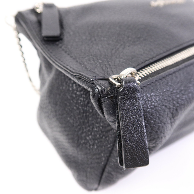 GIVENCHY 牛皮皮革Pandora Mini鏈帶肩背袋-11