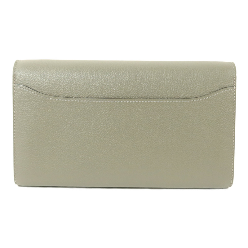 HERMES Evercolor皮革Constance To Go肩背袋Gris Meyer-2