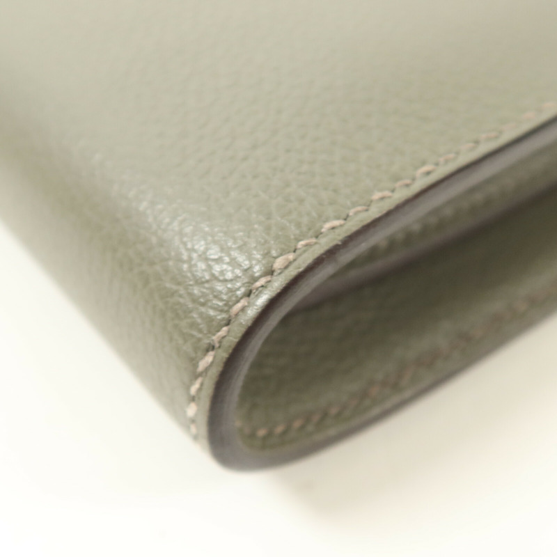 HERMES Evercolor皮革Constance To Go肩背袋Gris Meyer-13