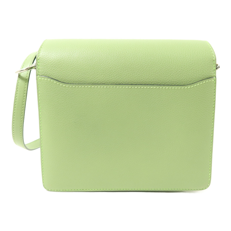 HERMES Evercolor皮革Mini Roulis肩背袋Vert Criguet-2