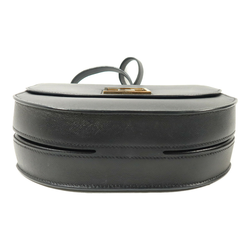 HERMES Epsom皮革Mosaique Au 24-21肩背袋Noir-3