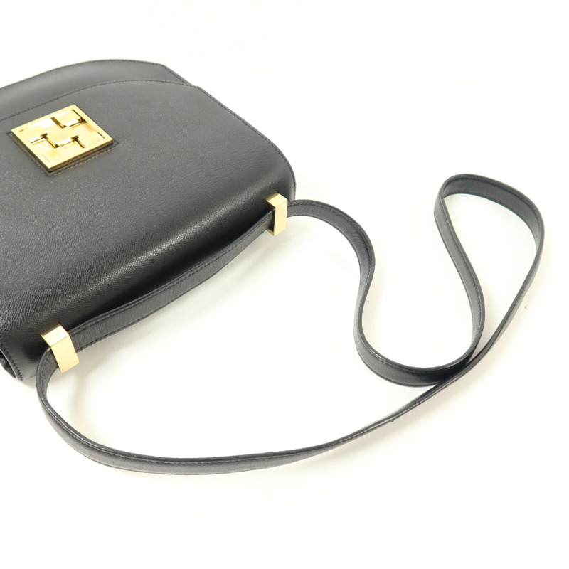 HERMES Epsom皮革Mosaique Au 24-21肩背袋Noir-9