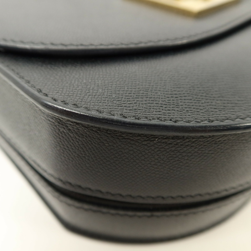 HERMES Epsom皮革Mosaique Au 24-21肩背袋Noir-11