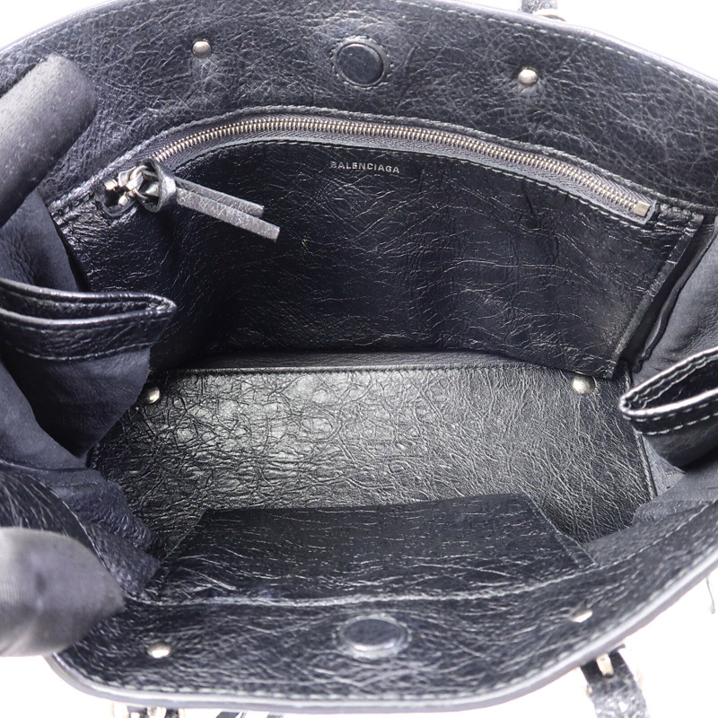 BALENCIAGA 牛皮皮革Papier A6 Graffiti Tote手挽袋-4