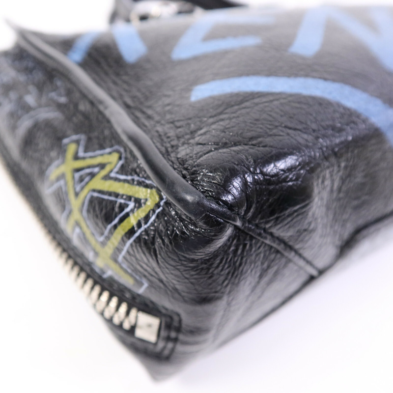 BALENCIAGA 牛皮皮革Papier A6 Graffiti Tote手挽袋-12