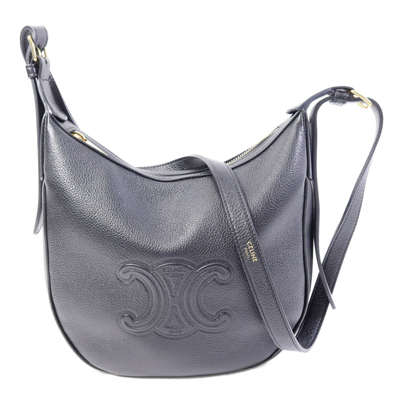 CELINE 牛皮皮革Heloise Triomphe肩背袋-0