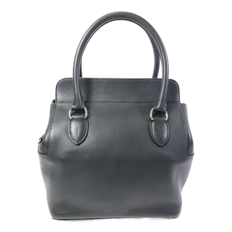 HERMES Swift皮革Toolbox 20手挽肩背兩用袋Vert Fonce-1