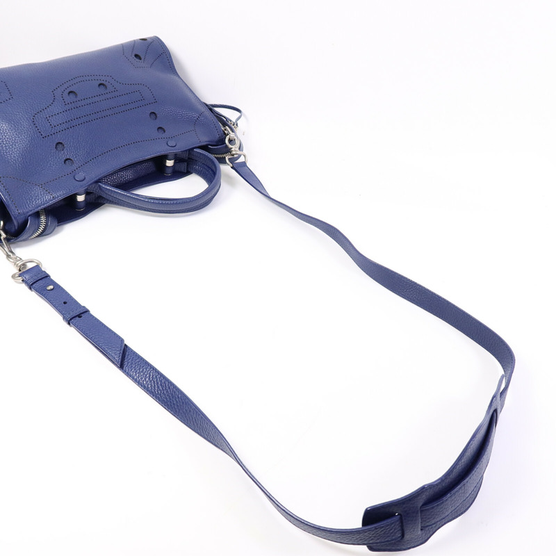 BALENCIAGA 牛皮皮革Blackout City手挽肩背兩用袋-8