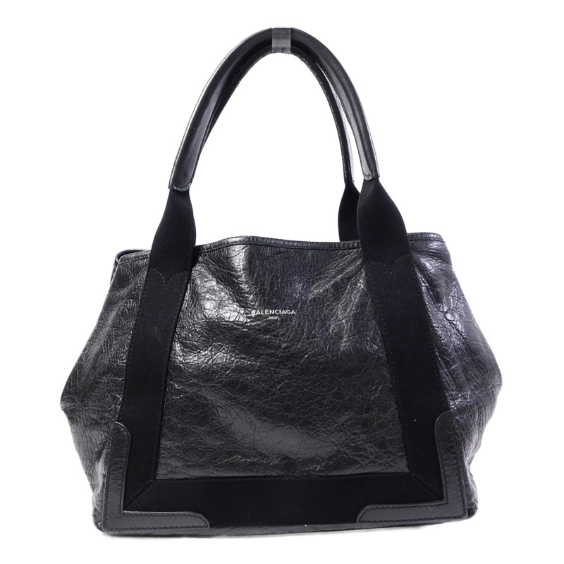 BALENCIAGA 羊皮皮革Cabas手挽袋-0