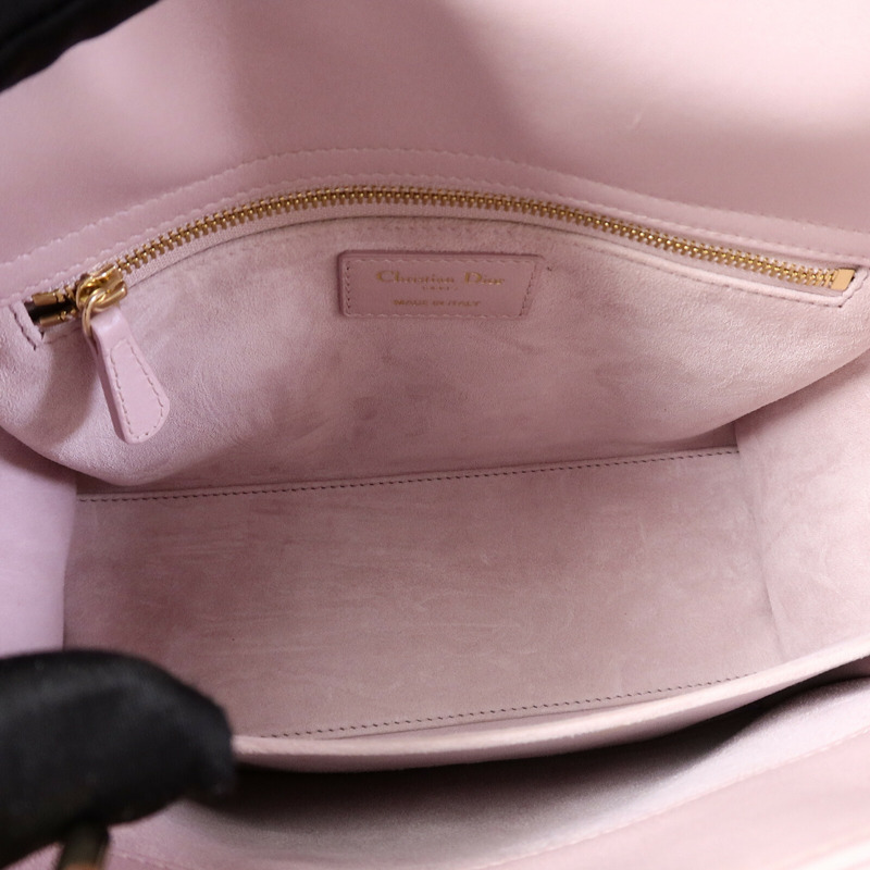 Dior 羊皮皮革Lady Dior Medium手挽肩背兩用袋-4