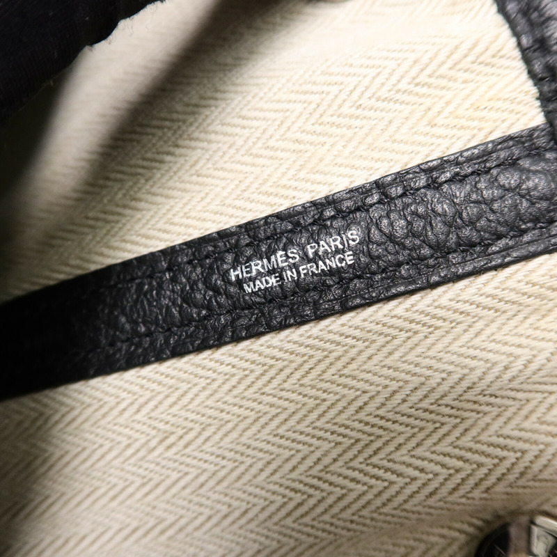 HERMES Negonda皮革Garden Party PM手挽袋-5