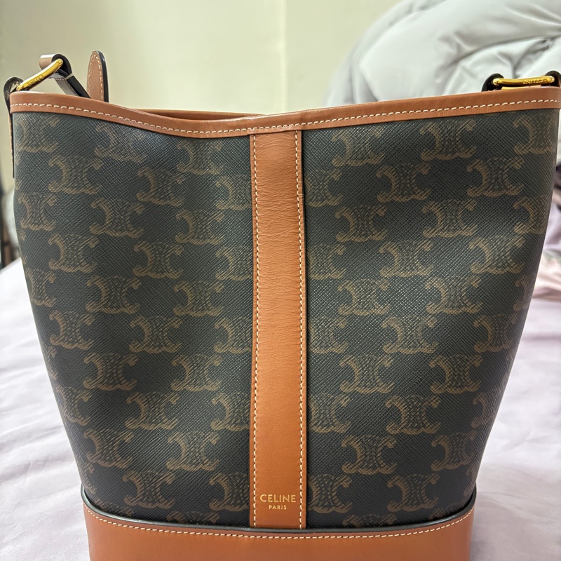 Celine 印花水桶包-0