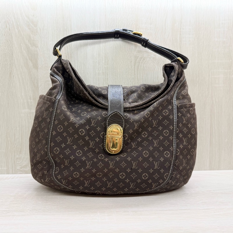 LV🤎咖啡丹寧ROMANCE肩背包M56699-2
