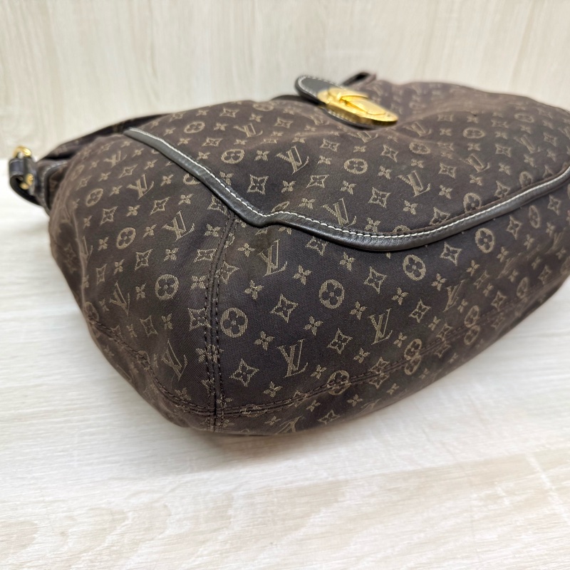 LV🤎咖啡丹寧ROMANCE肩背包M56699-12