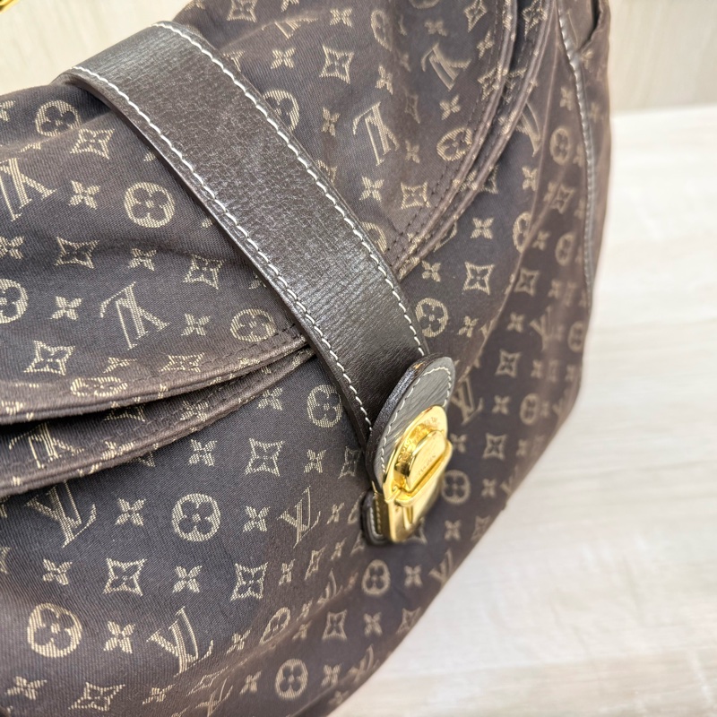 LV🤎咖啡丹寧ROMANCE肩背包M56699-18