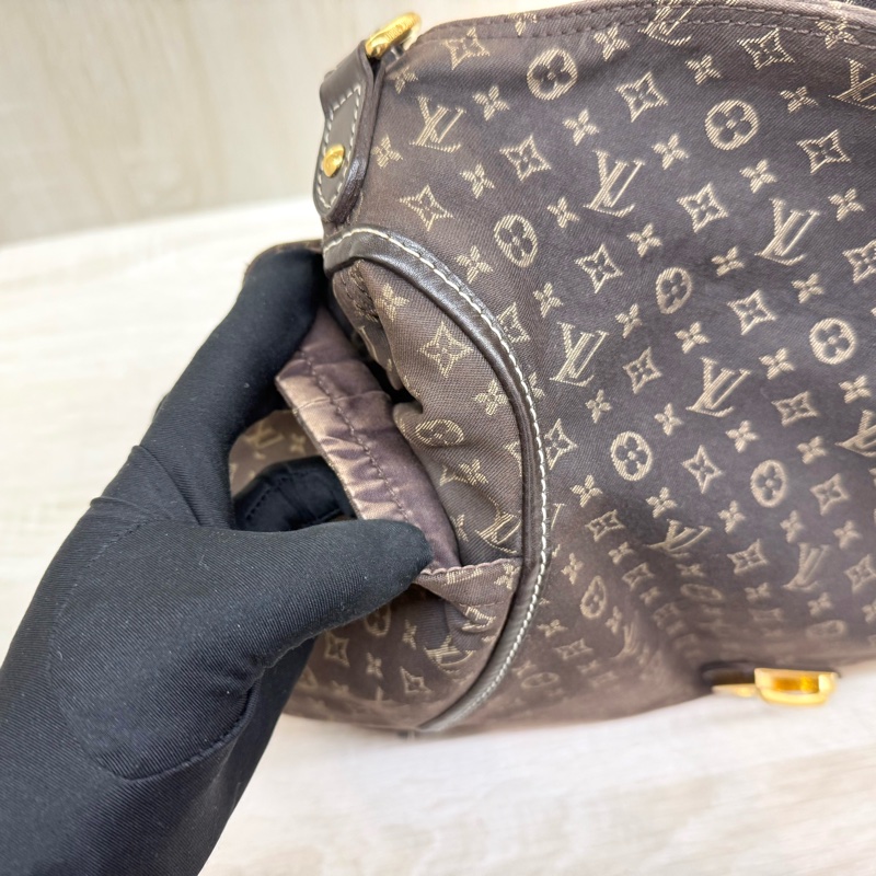 LV🤎咖啡丹寧ROMANCE肩背包M56699-22