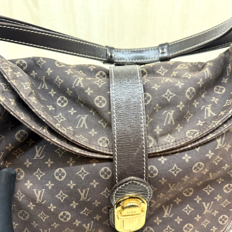 LV🤎咖啡丹寧ROMANCE肩背包M56699-26