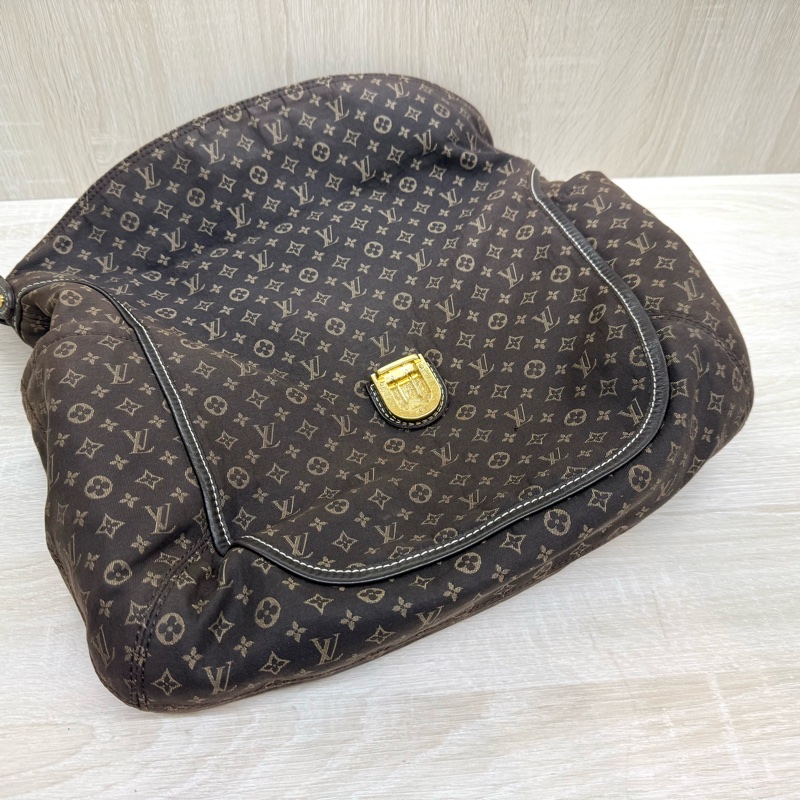 LV🤎咖啡丹寧ROMANCE肩背包M56699-10