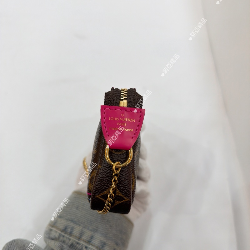 莉亞精品♡ LV M69752 限定彩繪小麻將 近新-6