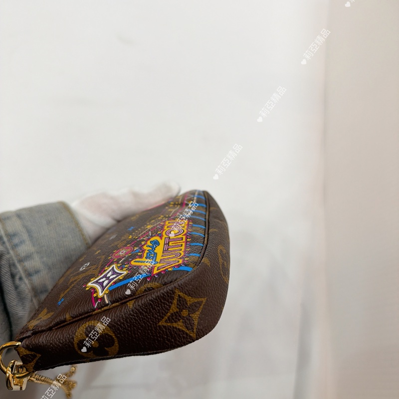 莉亞精品♡ LV M69752 限定彩繪小麻將 近新-8